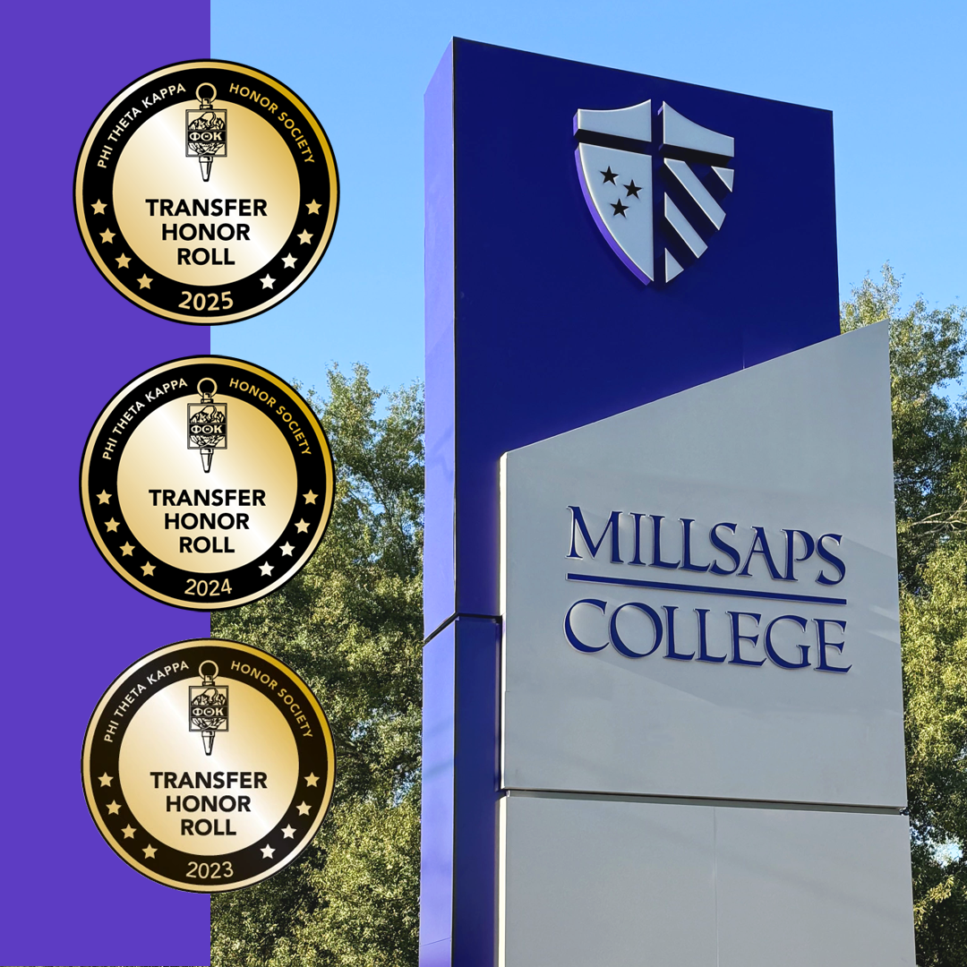Millsaps Named to PTK Honor Roll for Third Consecutive Year