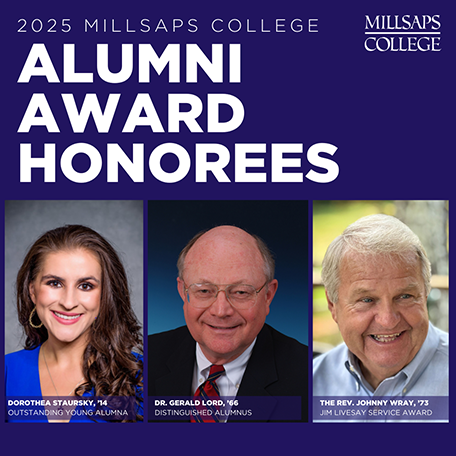 Millsaps College Announces 2025 Alumni Award Recipients