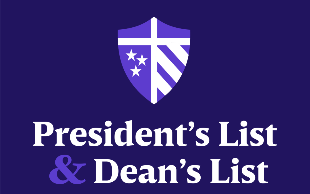 President’s Scholars & Dean’s Scholars for Spring 2026